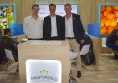 Fruit World are exporters of apples and pears from Argentina with the team of Santiago Lyons, Damian Zetone and Juan Pablo Vanzini.